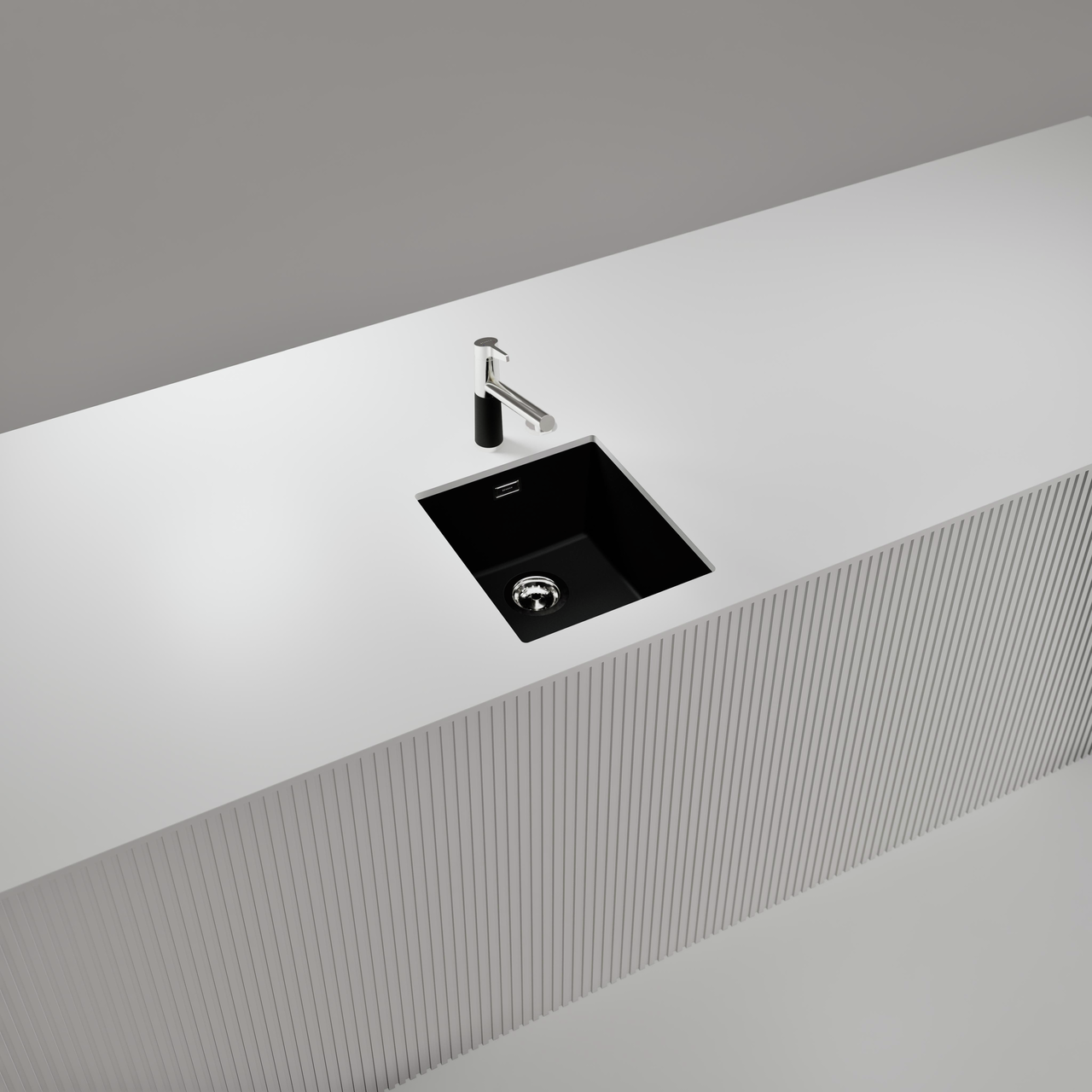 Dřez FORMHAUS D-100LS NERO